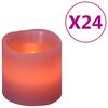vidaXL Elektrische LED-Kerzen 24 Stk. Warmwei&szlig;