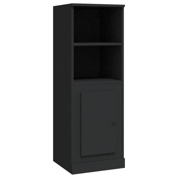 vidaXL Highboard Schwarz 36x35,5x103,5 cm Holzwerkstoff