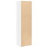 vidaXL Highboard Wei&szlig; 50x42,5x185 cm Holzwerkstoff