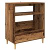 vidaXL Plattenspieler Stand Altholz 71 x 39,5 x 83 cm Holzwerkstoff