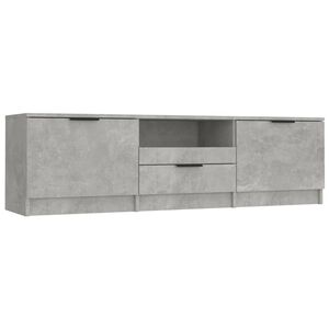 vidaXL TV-Schrank Betongrau 140x35x40 cm Holzwerkstoff