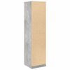 vidaXL Kleiderschrank Betongrau 50x50x200 cm Holzwerkstoff