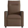 vidaXL Relaxsessel Braun Stoff