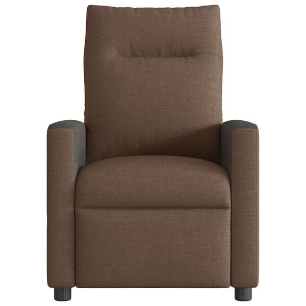 vidaXL Relaxsessel Braun Stoff