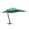 vidaXL Ampelschirm Melia 300x400 cm Gr&uuml;n