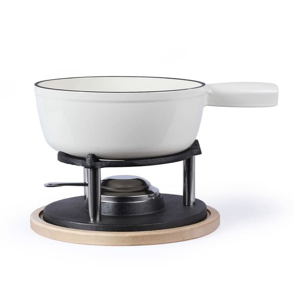 Livoo Fondue-Set Traditionell 2,6 L Wei&szlig;