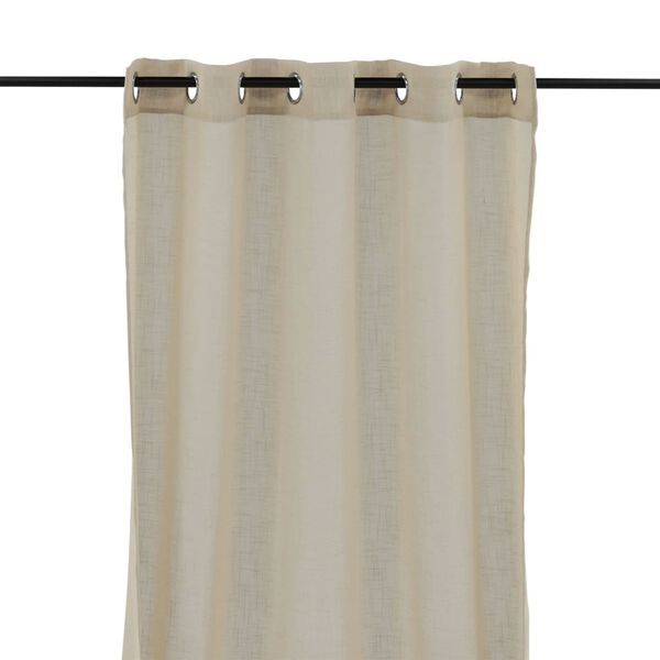 Venture Home Gardine Kaya 240x140 cm Polyester Beige