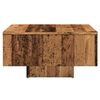 vidaXL Couchtisch Altholz-Optik 60x60x31,5 cm Holzwerkstoff