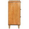 vidaXL Sideboard mit Schubladen Hellbraun 33,5 x 40 x 75 cm
