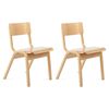 KidsDepot 2-tlg. Stuhl-Set Dim Sperrholz