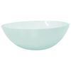vidaXL Waschbecken Glas 50x37x14 cm Matt