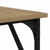 vidaXL Schreibtisch Artisan-Eiche 149 x 149 x 75 cm Holzwerkstoff