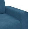 vidaXL Sessel Blau 60 cm Samt