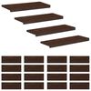 vidaXL Treppenstufen 20 stk. 70 x 30 x 2 cm Dunkelbraun