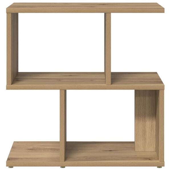 vidaXL Nachttische 2 Stk. Artisan-Eiche 50x30x51,5 cm Holzwerkstoff