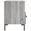 vidaXL Nachttische 2 Stk. Grau Sonoma 40x35x47,5 cm Holzwerkstoff