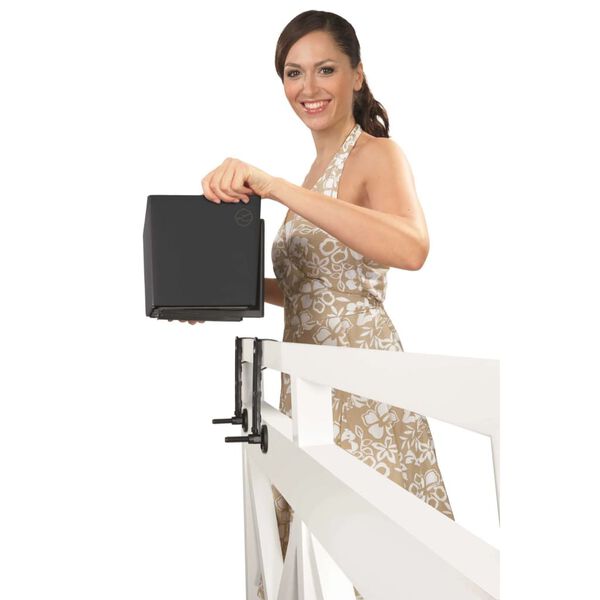 LECHUZA Blumenkasten Balconera Color 50 Komplett-Set Grau 15673