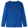 Kinder-Langarmshirt Dunkelblau 140