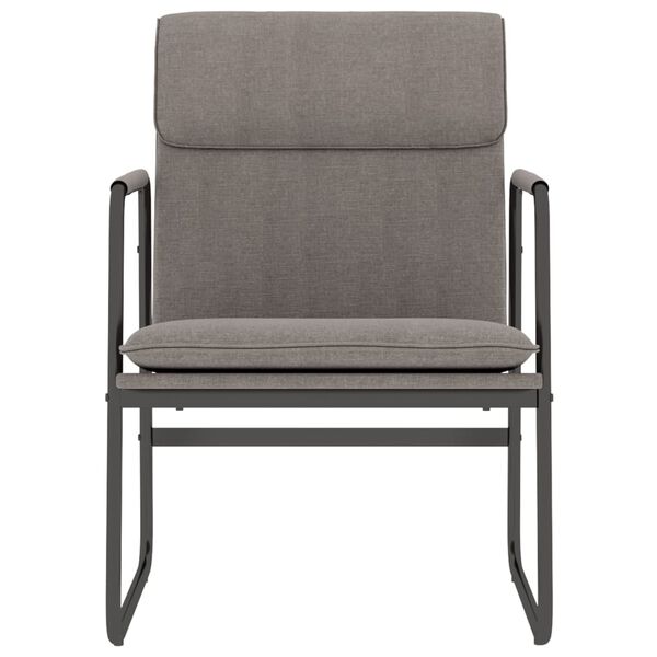 vidaXL Loungesessel Taupe 55x64x80 cm Stoff