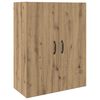 vidaXL Wandschrank Artisan-Eiche 69,5 x 34 x 90 cm Holzwerkstoff