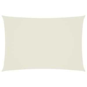 vidaXL Sonnensegel Oxford-Gewebe Rechteckig 2,5x4,5 m Creme