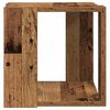 vidaXL Couchtisch Altholz 32 x 32 x 30 cm Holzwerkstoff