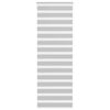 vidaXL Doppelrollo Hellgrau 90x230 cm Stoffbreite 85,9 cm Polyester