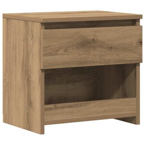 vidaXL Nachttisch Artisan-Eiche 40x30x39 cm Holzwerkstoff