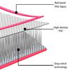 vidaXL Aufblasbare Gymnastikmatte mit Pumpe 600x100x10 cm PVC Rosa