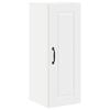 vidaXL Wandschrank PORTO Wei&szlig; 30 x 31 x 80 cm Holzwerkstoff