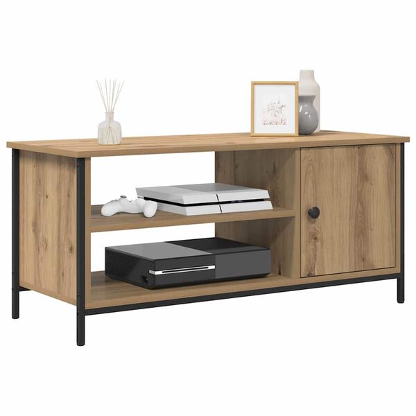 vidaXL TV-Schr&auml;nk Artisan-Eiche 100 x 40 x 45 cm Holzwerkstoff