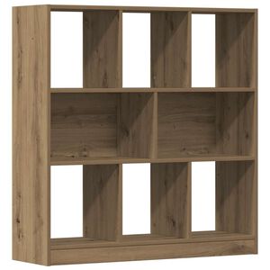 vidaXL B&uuml;cherregal Artisan-Eiche 97,5x29,5x100 cm Holzwerkstoff