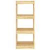 vidaXL B&uuml;cherregal/Raumteiler 40x30x103,5 cm Massivholz Kiefer