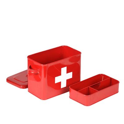 LABEL51 Erste-Hilfe-Kasten 30x14x21 cm Rot