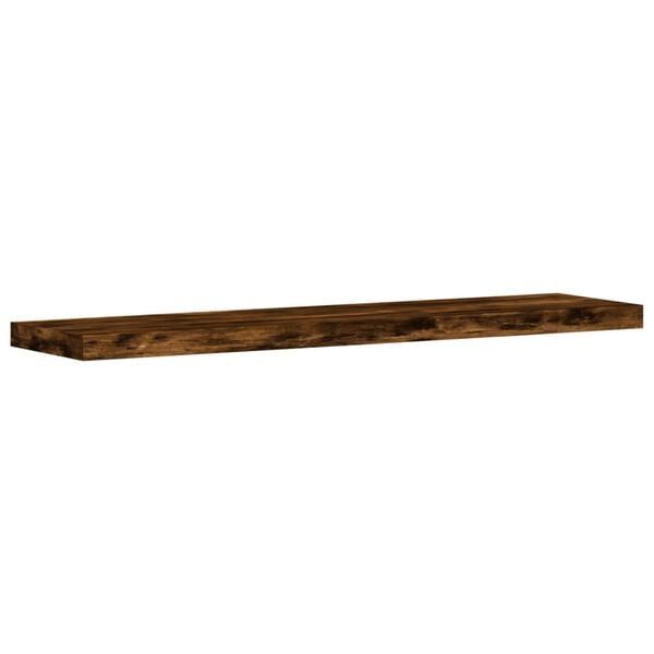 vidaXL Wandregale 4 Stk. R&auml;uchereiche 40x10x1,5 cm Holzwerkstoff
