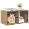 vidaXL Wandschrank Artisan-Eiche 68 x 37 x 35 cm Holzwerkstoff