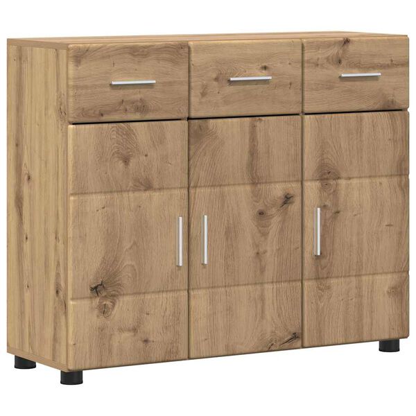 vidaXL Sideboard Artisan-Eiche 88,5 x 30,5 x 73 cm Holzwerkstoff