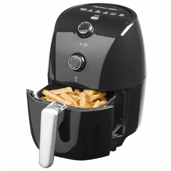 Bestron Hei&szlig;luftfritteuse PrepAir AAF300 Schwarz 900W 1,5L
