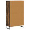 vidaXL B&uuml;cherregal Raucharbe 68 x 30 x 108.5 cm Holzwerkstoff
