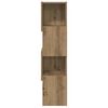vidaXL Eckschrank Artisan-Eiche 25,5x25x102cm Holzwerkstoff