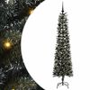 vidaXL K&uuml;nstlicher Weihnachtsbaum mit 300 LEDs mit St&auml;nder Gr&uuml;n 180 cm