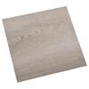 vidaXL Selbstklebende Bodenplanken Taupe 30,5 x 30,5 cm 20 Stk. PVC