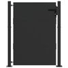 vidaXL Gartentor Schwarz 110 x 155 cm Pulverbeschichteter Stahl