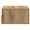 vidaXL Nachttisch 2 pcs Artisan-Eiche 35 x 35 x 20 cm Holzwerkstoff