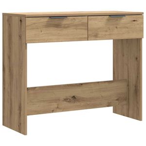 vidaXL Konsolentisch Artisan-Eiche 90x36x75 cm Holzwerkstoff