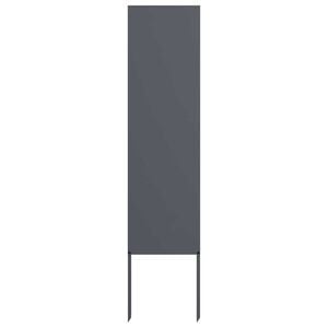 vidaXL Garten Sichtschutz-Leinwand Anthrazit 32 x 140 cm
