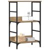 vidaXL B&uuml;cherschrank Artisan-Eiche 50x33x82 cm Holzwerkstoff