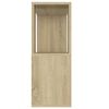 vidaXL TV-Schrank Sonoma-Eiche 80x24x63 cm Holzwerkstoff
