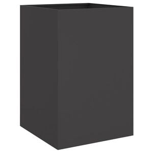 vidaXL Pflanzk&uuml;bel Schwarz 52x48x75 cm Stahl