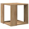 vidaXL Couchtisch Artisan-Eiche 32 x 32 x 30 cm Holzwerkstoff